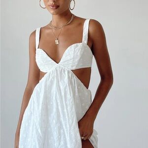 Princess Polly White Mini Dress